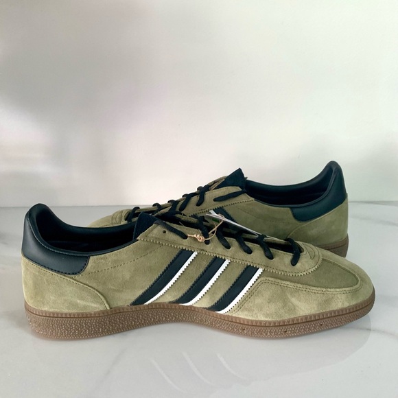 Adidas Handball Spezial Olive Suede Sz 13 Men NWT - Picture 4 of 8